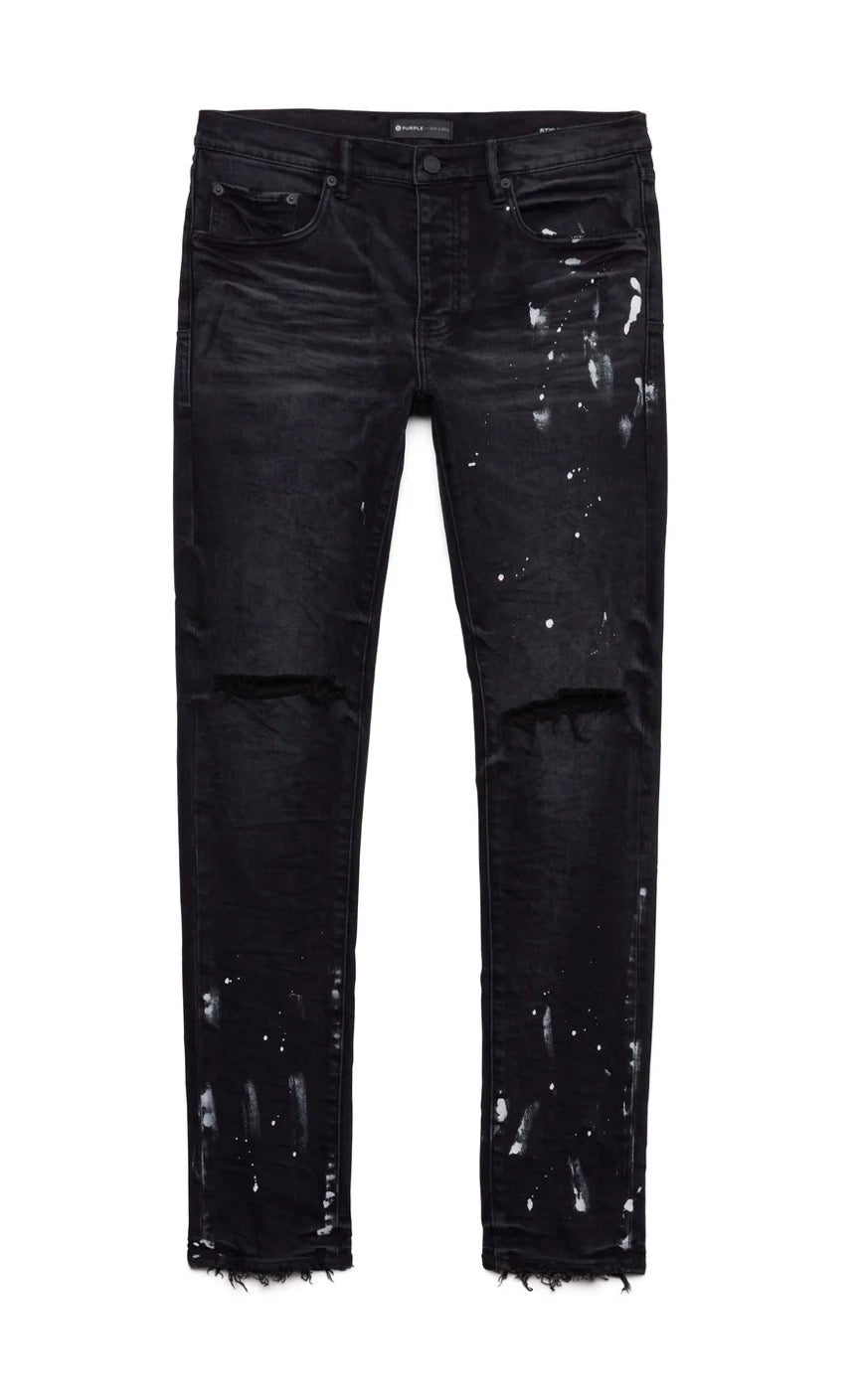 Purple jeans